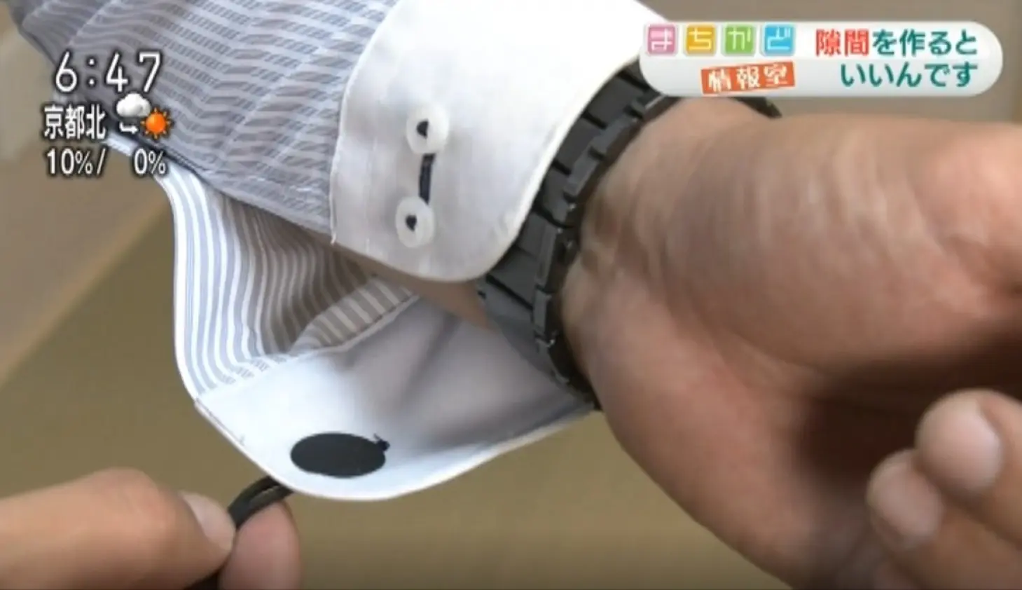 「ネオカフス」がNHK「おはよう日本・まちかど情報室」で紹介されました。
